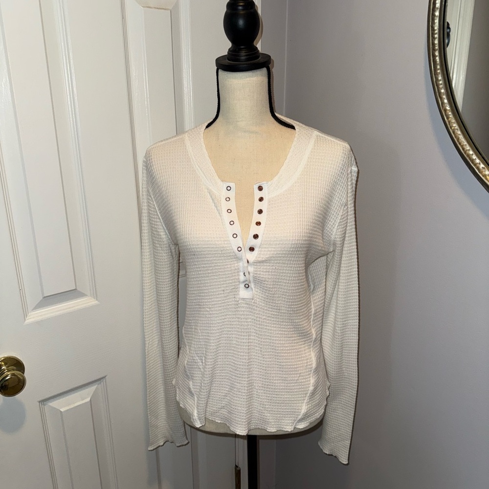 Intimately Free People Waffle Knit Top